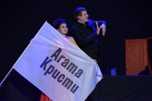 Фрагмент спектакля, порвавший зал в Барановичах